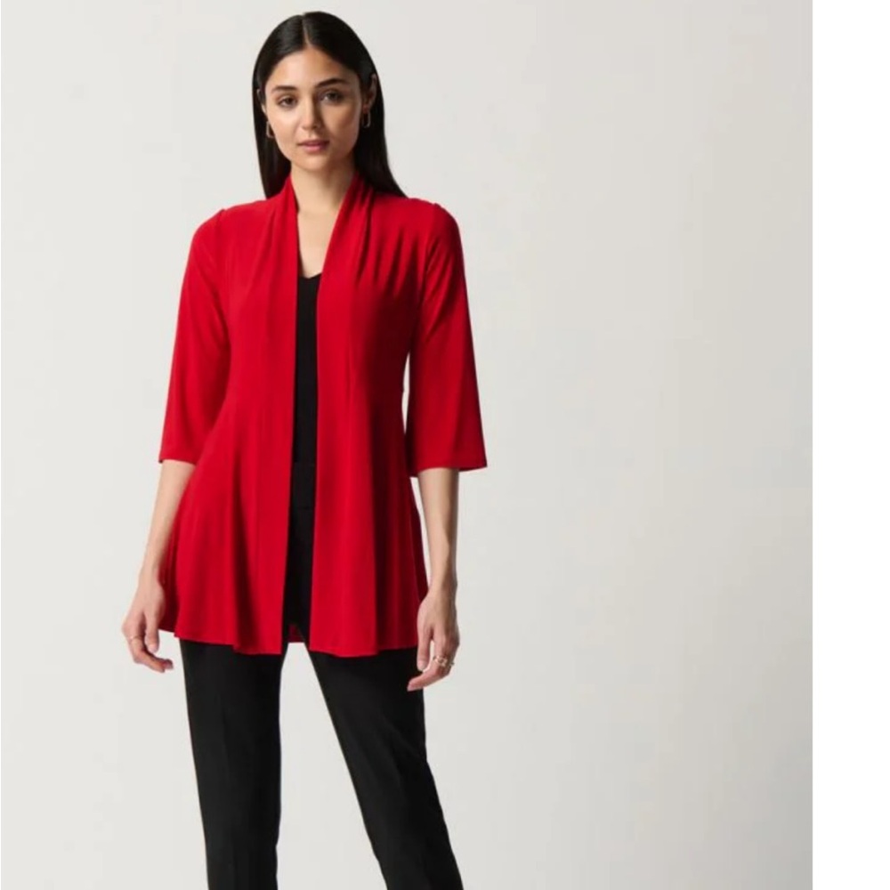 Joseph Ribkoff Red Cardigan